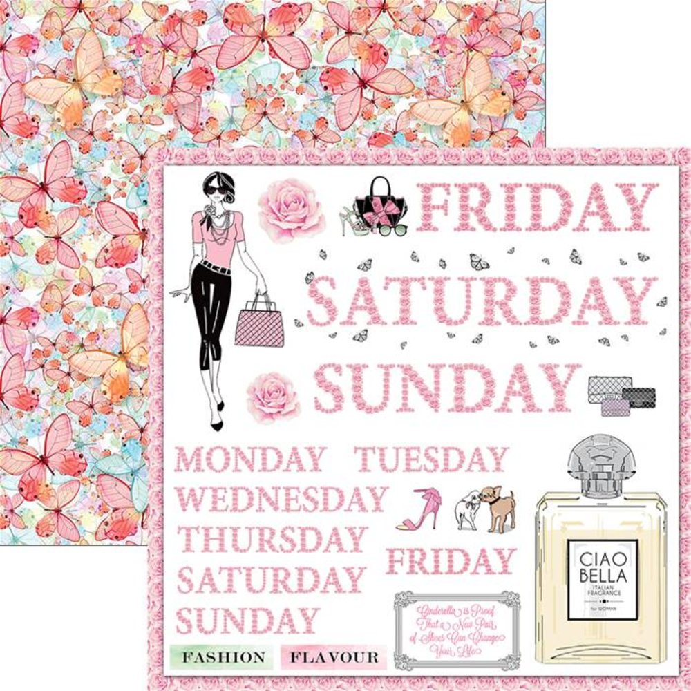 Ciao Bella Papercrafting Italian Luxury 12x12 Inch Paper Pad (CBP009)