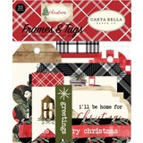 Carta Bella Christmas Ephemera Frames & Tags (CBCH89025)