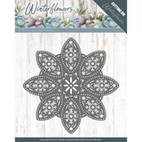 Precious Marieke Winter Flowers Floral Snowflake (PM10140)