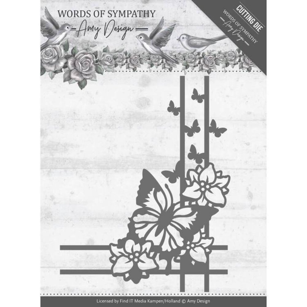 Amy Design Words of Sympathy Sympathy Corner Die (ADD10156) Amy Design Words of Sympathy Sympathy Corner Die (ADD10156)
