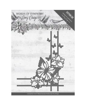 Amy Design Words of Sympathy Sympathy Corner Die (ADD10156) Amy Design Words of Sympathy Sympathy Corner Die (ADD10156)
