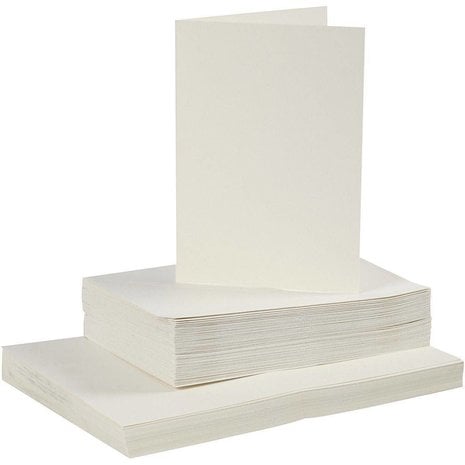 Paperpads.nl SELECT Kaarten & Enveloppen Set Off-White 10,5x15 cm (23109)