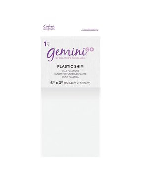 Crafter's Companion Gemini Go - Plastic Shim (GEMGO-ACC-PLAS) Crafter's Companion Gemini Go - Plastic Shim (GEMGO-ACC-PLAS)