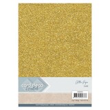 Card Deco A4 Glitter Paper Gold (CDEGP010)