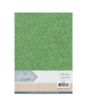 Card Deco A4 Glitter Paper Light Green (CDEGP002) Card Deco A4 Glitter Paper Light Green (CDEGP002)