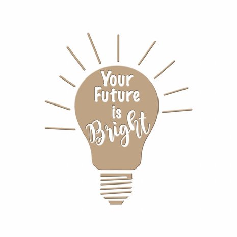 Spellbinders Your Future is Bright Glimmer Hot Foil Plate (GLP-003) Spellbinders Your Future is Bright Glimmer Hot Foil Plate (GLP-003)