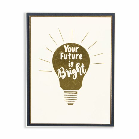 Spellbinders Your Future is Bright Glimmer Hot Foil Plate (GLP-003) Spellbinders Your Future is Bright Glimmer Hot Foil Plate (GLP-003)