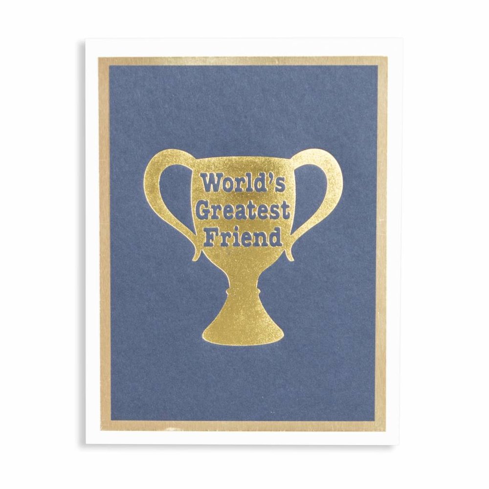 Spellbinders Worlds Greatest Friend Glimmer Hot Foil Plate (GLP-004) Spellbinders Worlds Greatest Friend Glimmer Hot Foil Plate (GLP-004)