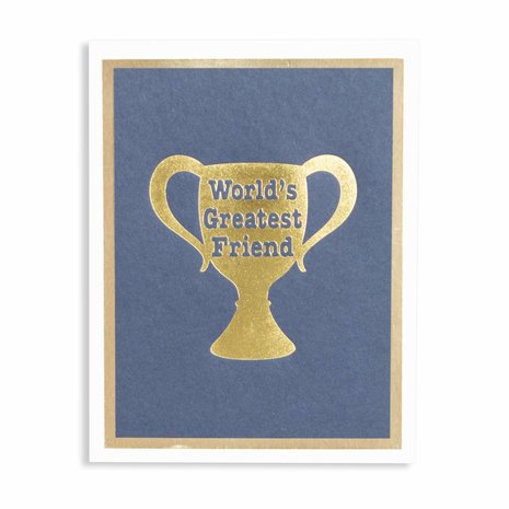 Spellbinders Worlds Greatest Friend Glimmer Hot Foil Plate (GLP-004) Spellbinders Worlds Greatest Friend Glimmer Hot Foil Plate (GLP-004)