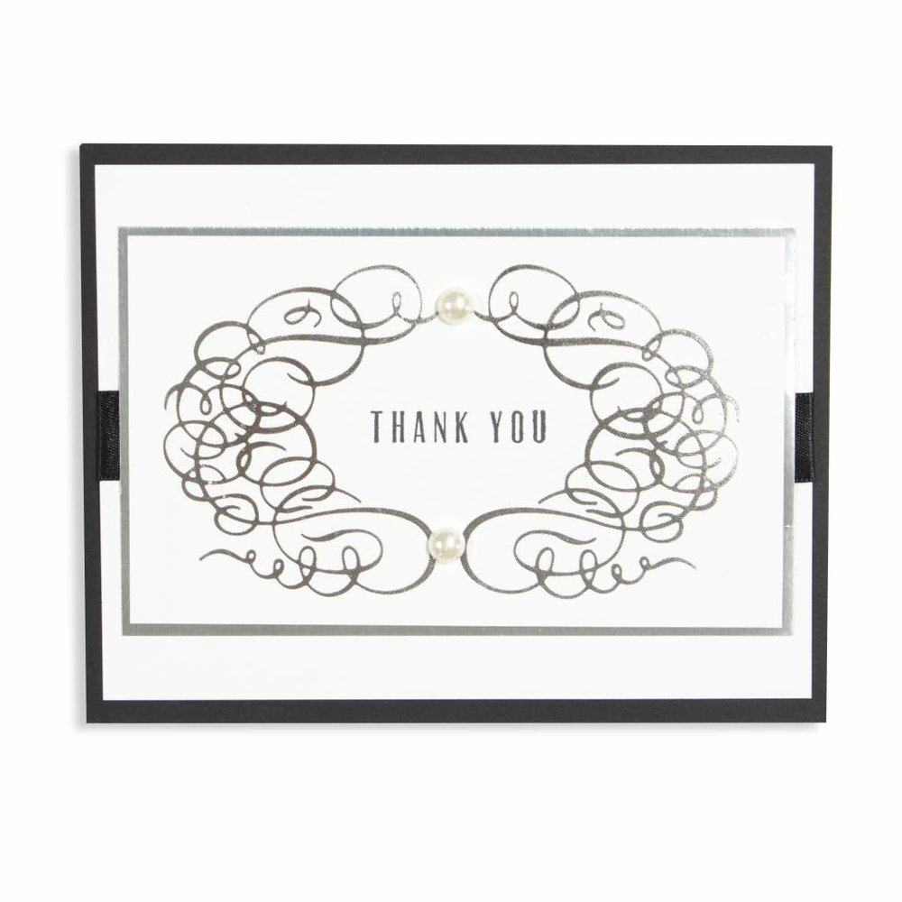 Spellbinders Flourishes Frame Glimmer Hot Foil Plate (GLP-025) Spellbinders Flourishes Frame Glimmer Hot Foil Plate (GLP-025)