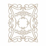 Spellbinders Elegant Rectangle Glimmer Hot Foil Plate (GLP-029)