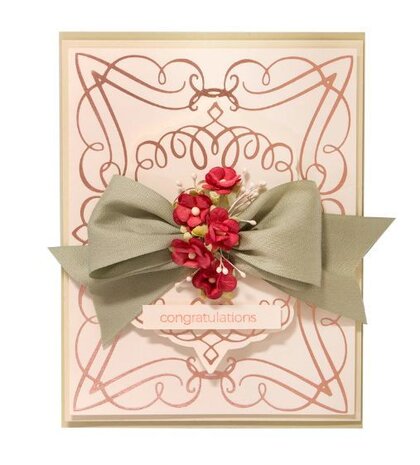 Spellbinders Elegant Rectangle Glimmer Hot Foil Plate (GLP-029) Spellbinders Elegant Rectangle Glimmer Hot Foil Plate (GLP-029)