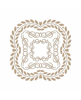 Spellbinders Elegant Square Glimmer Hot Foil Plate (GLP-031) Spellbinders Elegant Square Glimmer Hot Foil Plate (GLP-031)