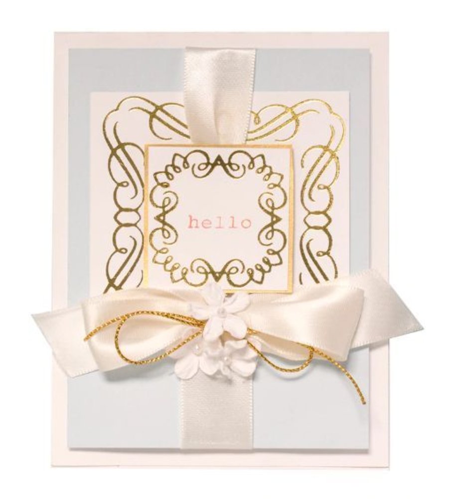 Spellbinders Elegant Square Glimmer Hot Foil Plate (GLP-031)