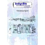 IndigoBlu Christmas Spirit A6 Rubber Stamp (IND0471)
