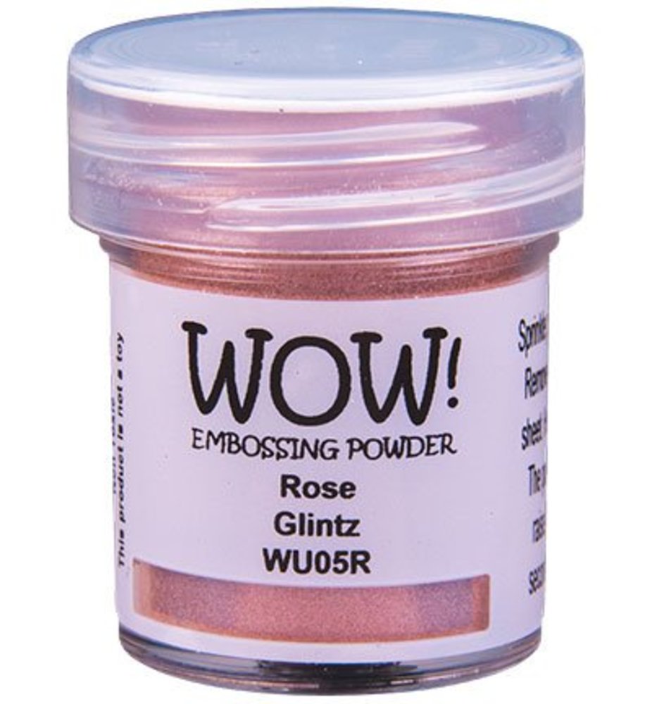 WOW! Rose Glintz Embossing Powder (WU05R) WOW! Rose Glintz Embossing Powder (WU05R)