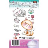 Polkadoodles Meow You Doing Clear Stamps (PD7265)