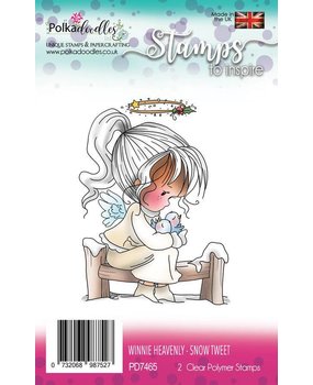 Polkadoodles Winnie Heavenly Snow Tweet Clear Stamps (PD7465) Polkadoodles Winnie Heavenly Snow Tweet Clear Stamps (PD7465)