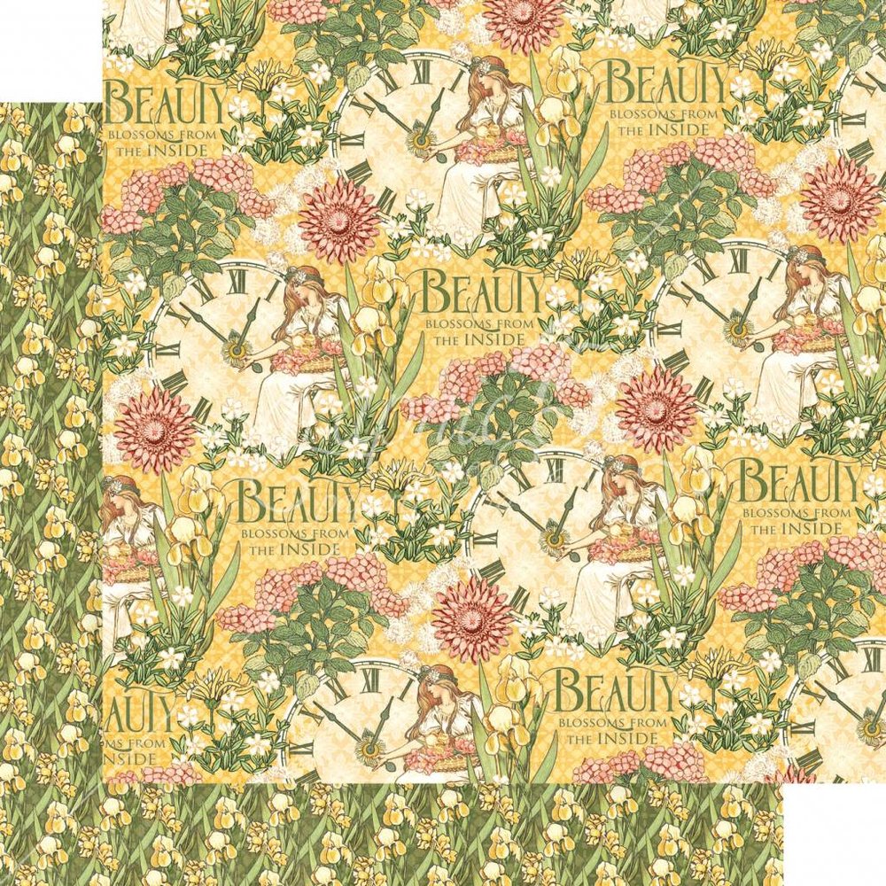 Graphic 45 Garden Goddess 8x8 Inch Paper Pad (4501752) Graphic 45 Garden Goddess 8x8 Inch Paper Pad (4501752)