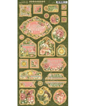 Graphic 45 Garden Goddess Chipboard (4501755)