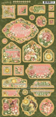 Graphic 45 Garden Goddess Chipboard (4501755)