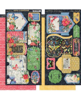 Graphic 45 Flutter Tags & Pockets (4501779)