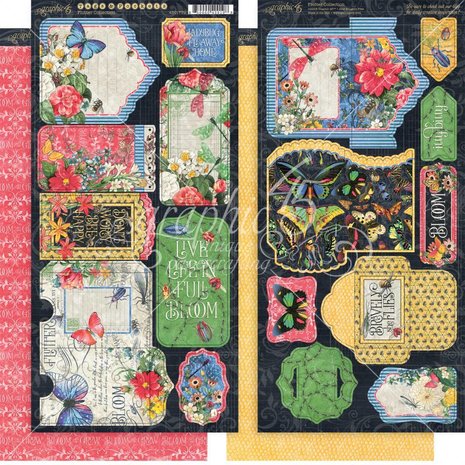 Graphic 45 Flutter Tags & Pockets (4501779)