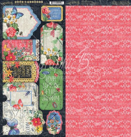 Graphic 45 Flutter Tags & Pockets (4501779)