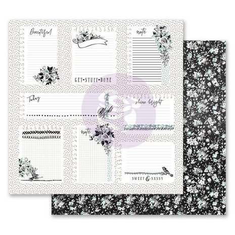 Prima Marketing Inc Flirty Fleur 6x6 Inch Paper Pad (597542)