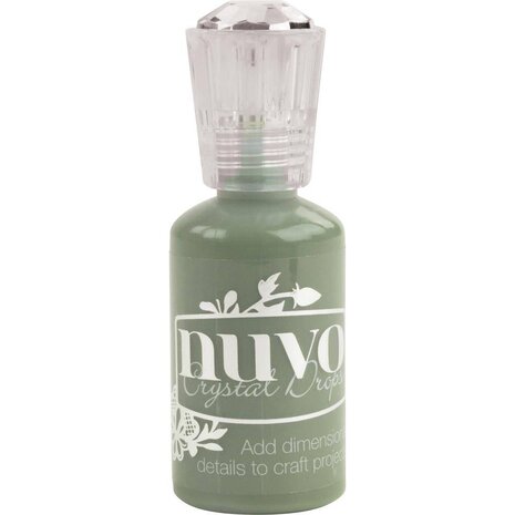 Nuvo Glitter Drops Olive Branch (688N)