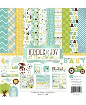 Echo Park Bundle Of Joy 2 Boy 12x12 Inch Collection Kit (BJBT78016) Echo Park Bundle Of Joy 2 Boy 12x12 Inch Collection Kit (BJBT78016)