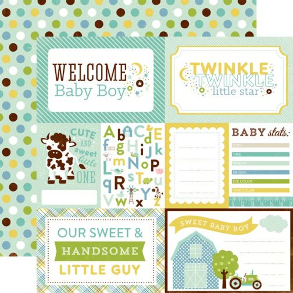 Echo Park Bundle Of Joy 2 Boy 12x12 Inch Collection Kit (BJBT78016) Echo Park Bundle Of Joy 2 Boy 12x12 Inch Collection Kit (BJBT78016)