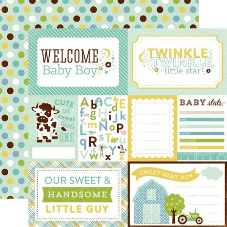 Echo Park Bundle Of Joy 2 Boy 12x12 Inch Collection Kit (BJBT78016) Echo Park Bundle Of Joy 2 Boy 12x12 Inch Collection Kit (BJBT78016)