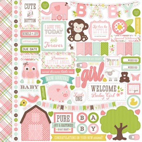 Echo Park Bundle Of Joy 2 Girl 12x12 Inch Collection Kit (BJGT79016) Echo Park Bundle Of Joy 2 Girl 12x12 Inch Collection Kit (BJGT79016)