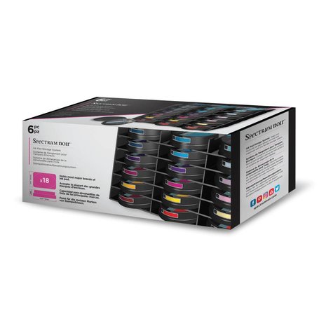 Spectrum Noir Ink Pad Storage Trays (SN-STO-IPS6) Spectrum Noir Ink Pad Storage Trays (SN-STO-IPS6)