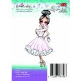 Polkadoodles Ruby Prom Clear Stamp (PD7524)