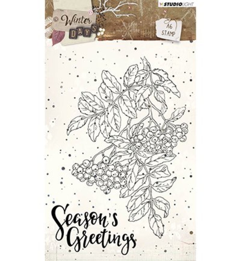 Studio Light Winter Days Clear Stamps (STAMPWD311) Studio Light Winter Days Clear Stamps (STAMPWD311)