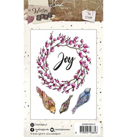Studio Light Winter Days Clear Stamps (STAMPWD312) Studio Light Winter Days Clear Stamps (STAMPWD312)