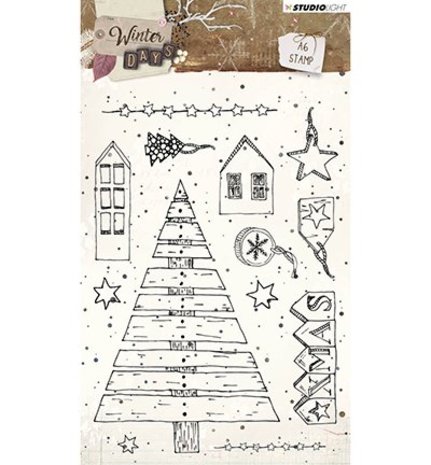 Studio Light Winter Days Clear Stamps (STAMPWD313) Studio Light Winter Days Clear Stamps (STAMPWD313)