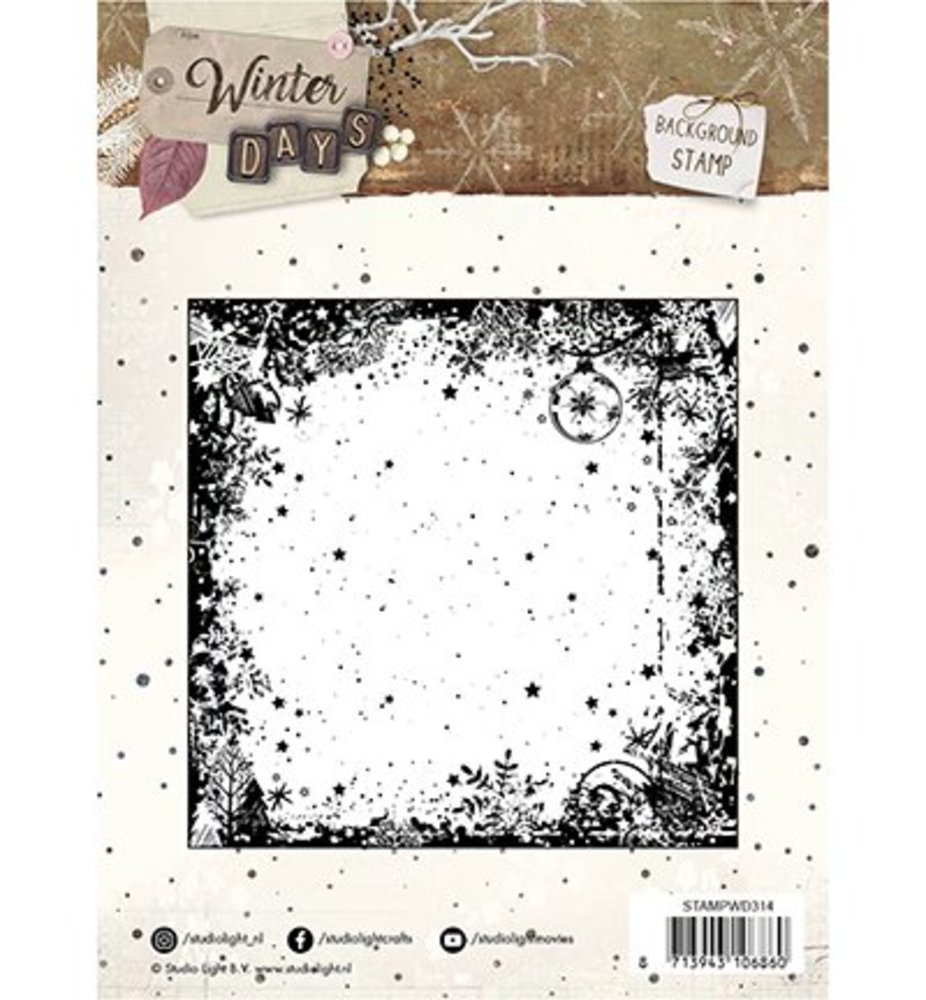 Studio Light Winter Days Clear Stamp (STAMPWD314)