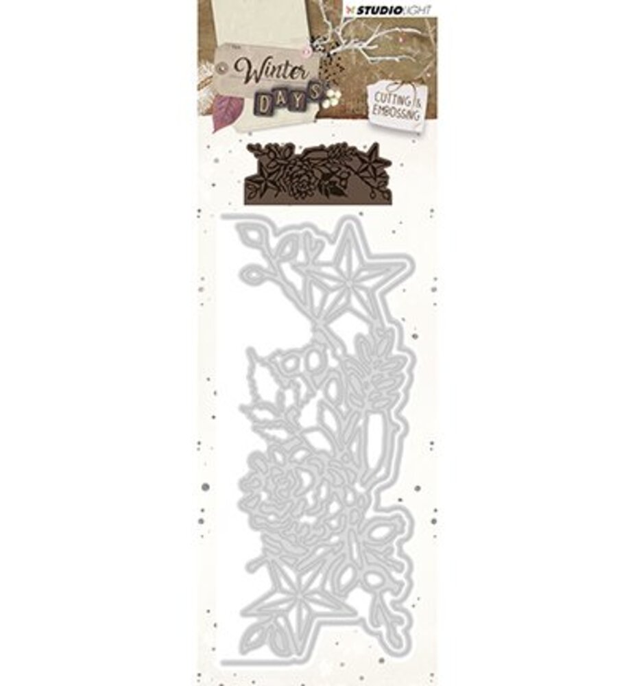 Studio Light Winter Days Snij- & Embossing Mal (STENCILWD114) Studio Light Winter Days Snij- & Embossing Mal (STENCILWD114)