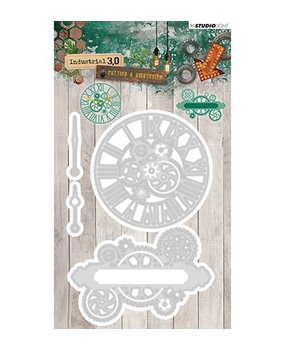 Studio Light Industrial 3.0 Snij- & Embossing Mal (STENCILIN126)