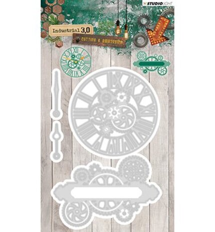 Studio Light Industrial 3.0 Snij- & Embossing Mal (STENCILIN126)