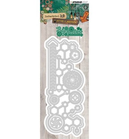 Studio Light Industrial 3.0 Snij- & Embossing Mal (STENCILIN129)