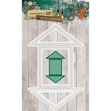 Studio Light Industrial 3.0 Snij- & Embossing Mal (STENCILIN132)*