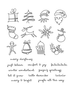 Stampers Anonymous Cling Stamps December Doodles (CMS355) Stampers Anonymous Cling Stamps December Doodles (CMS355)