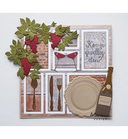 Marianne Design Creatable Diner Set (LR0566) Marianne Design Creatable Diner Set (LR0566)