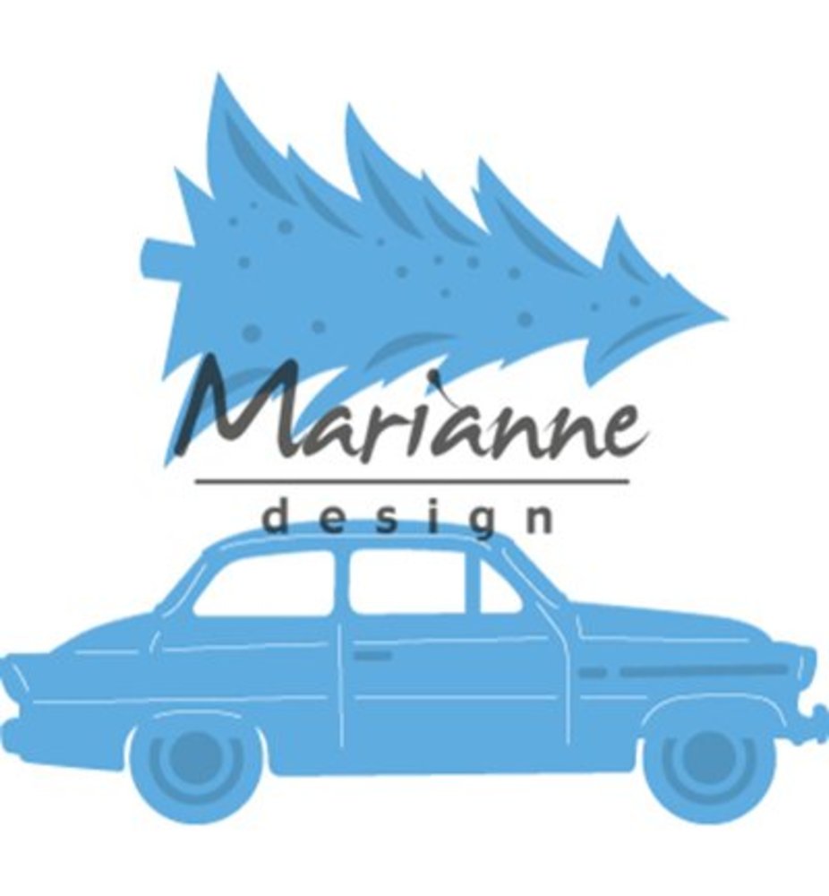 Marianne Design Creatable Driving Home For Christmas (LR0567) Marianne Design Creatable Driving Home For Christmas (LR0567)