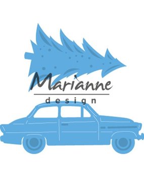 Marianne Design Creatable Driving Home For Christmas (LR0567) Marianne Design Creatable Driving Home For Christmas (LR0567)
