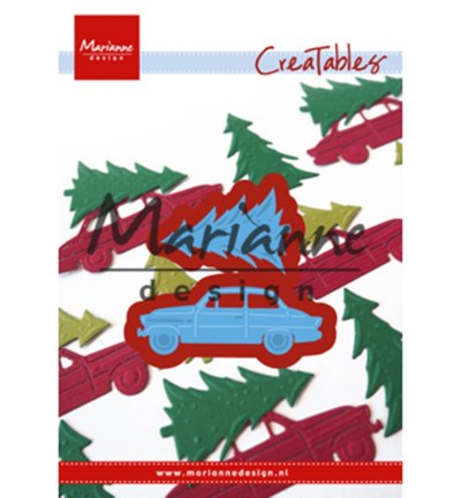 Marianne Design Creatable Driving Home For Christmas (LR0567) Marianne Design Creatable Driving Home For Christmas (LR0567)